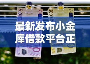 最新发布小金库借款平台正规吗，私人借钱1万元有这6个渠道