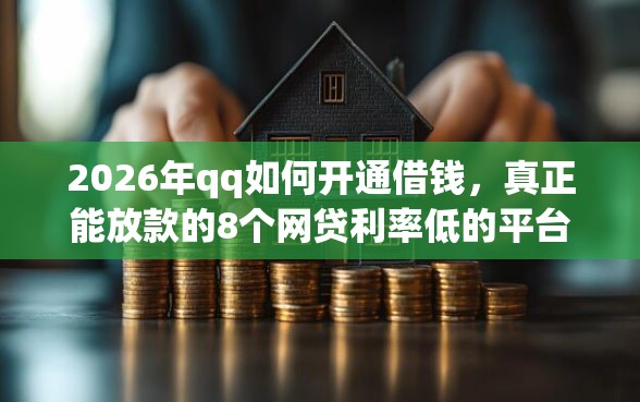 2026年qq如何开通借钱，真正能放款的8个网贷利率低的平台推荐