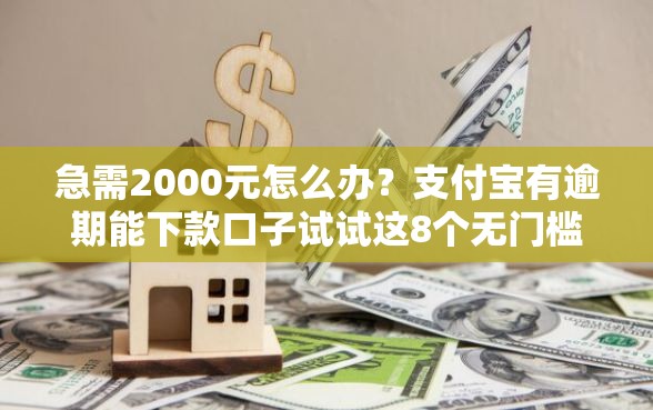 急需2000元怎么办？支付宝有逾期能下款口子试试这8个无门槛平台