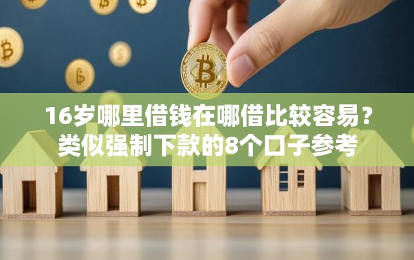 16岁哪里借钱在哪借比较容易？类似强制下款的8个口子参考