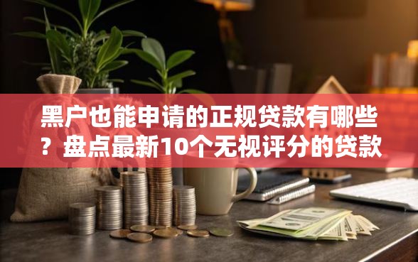 黑户也能申请的正规贷款有哪些？盘点最新10个无视评分的贷款口子