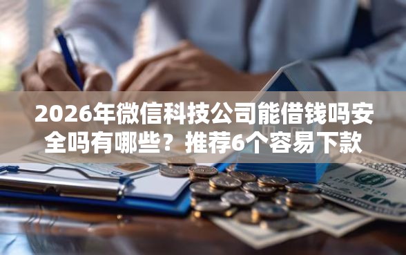 2026年微信科技公司能借钱吗安全吗有哪些？推荐6个容易下款的平台