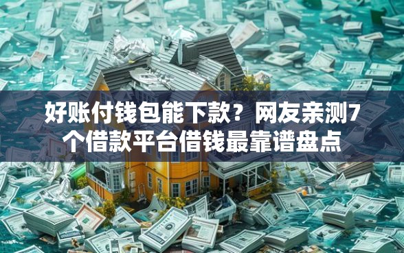 好账付钱包能下款？网友亲测7个借款平台借钱最靠谱盘点