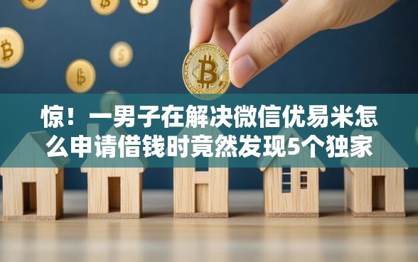 惊！一男子在解决微信优易米怎么申请借钱时竟然发现5个独家贷款的软件，事后分享了出来