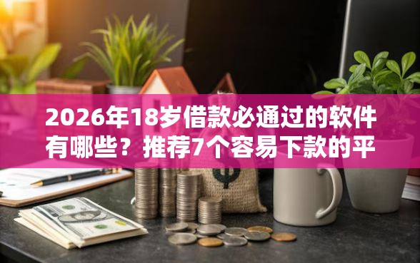 2026年18岁借款必通过的软件有哪些？推荐7个容易下款的平台