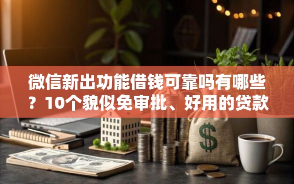 微信新出功能借钱可靠吗有哪些？10个貌似免审批、好用的贷款平台合集