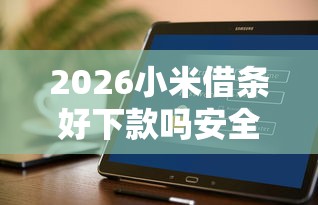 2026小米借条好下款吗安全吗，差8千元就选这8个平台