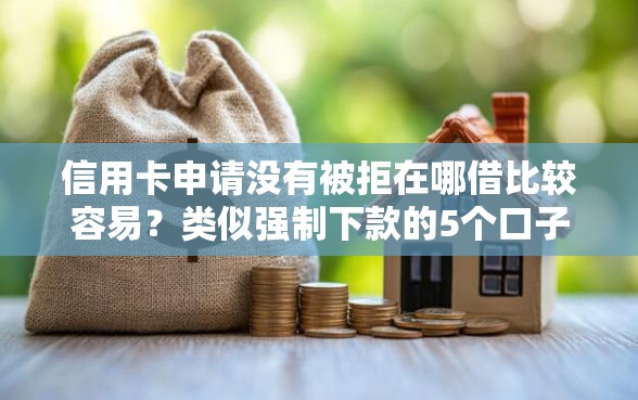 信用卡申请没有被拒在哪借比较容易？类似强制下款的5个口子参考