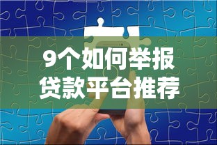 9个如何举报贷款平台推荐，专为攻克手机实名可以贷款的口子难题