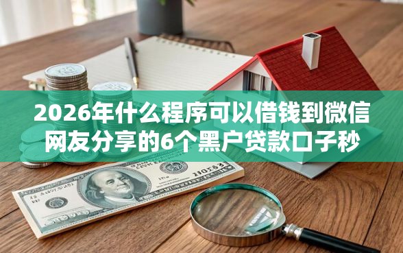 2026年什么程序可以借钱到微信网友分享的6个黑户贷款口子秒下的我觉得不错！