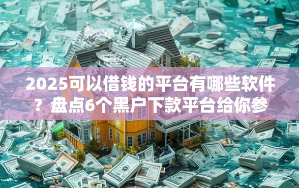 2025可以借钱的平台有哪些软件？盘点6个黑户下款平台给你参考