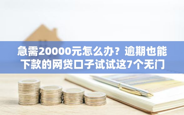 急需20000元怎么办？逾期也能下款的网贷口子试试这7个无门槛平台