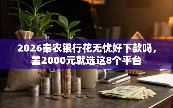 2026秦农银行花无忧好下款吗，差2000元就选这8个平台