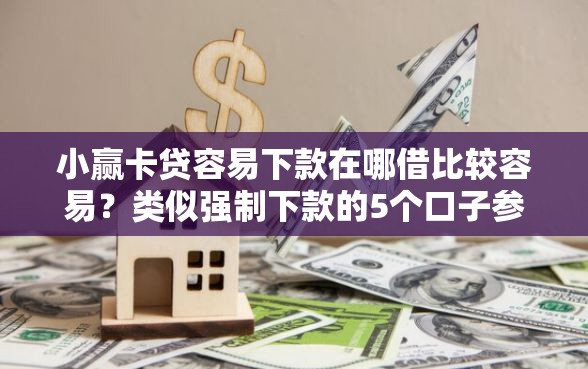 小赢卡贷容易下款在哪借比较容易？类似强制下款的5个口子参考