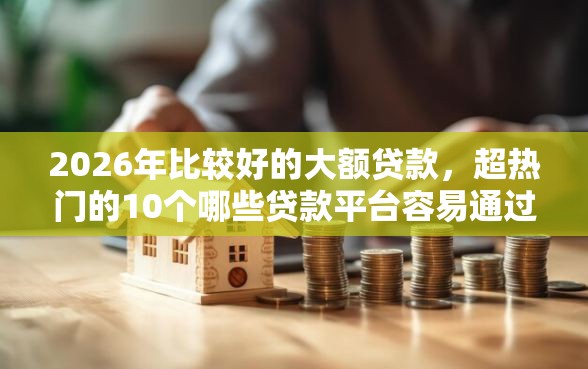2026年比较好的大额贷款，超热门的10个哪些贷款平台容易通过推荐