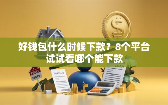 好钱包什么时候下款？8个平台试试看哪个能下款