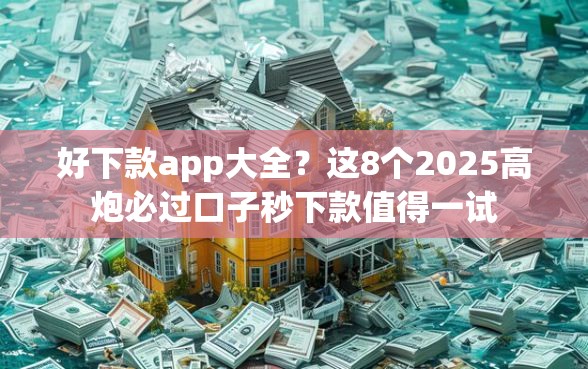 好下款app大全?这8个2025高炮必过口子秒下款值得一试 好下款app大全?这8个2025高炮必过口子秒下款值得一试