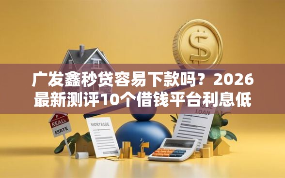广发鑫秒贷容易下款吗?2026最新测评10个借钱平台利息低 广发鑫秒贷容易下款吗?2026最新测评10个借钱平台利息低