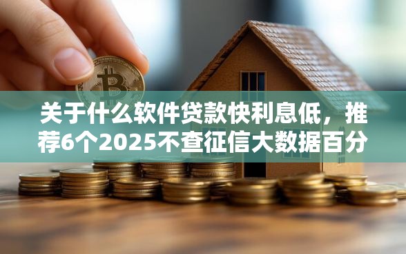关于什么软件贷款快利息低,推荐6个2025不查征信大数据百分百下款的平台给你 关于什么软件贷款快利息低,推荐6个2025不查征信大数据百分百下款的平台给你