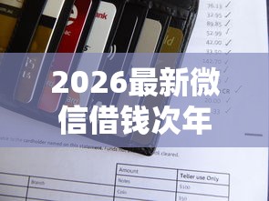 2026最新微信借钱次年还款怎么还（支持微信），8个那些平台可以借钱无私分享