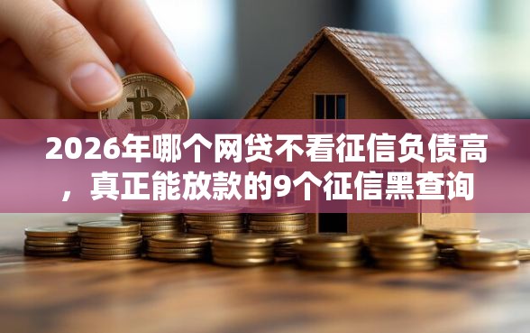 2026年哪个网贷不看征信负债高，真正能放款的9个征信黑查询多网贷多负债高还能百分百下款平台推荐