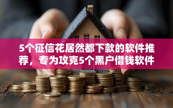 5个征信花居然都下款的软件推荐，专为攻克5个黑户借钱软件难题