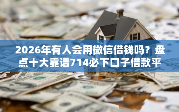 2026年有人会用微信借钱吗？盘点十大靠谱714必下口子借款平台