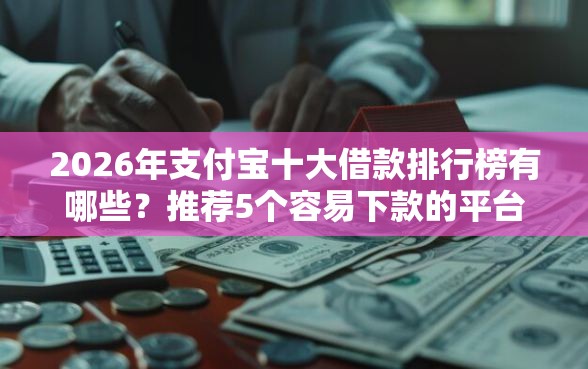 2026年支付宝十大借款排行榜有哪些?推荐5个容易下款的平台 2026年支付宝十大借款排行榜有哪些?推荐5个容易下款的平台