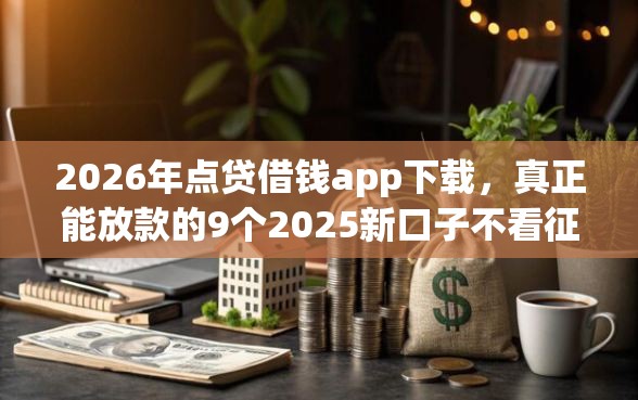 2026年点贷借钱app下载，真正能放款的9个2025新口子不看征信推荐