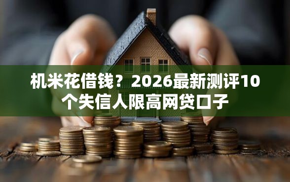 机米花借钱？2026最新测评10个失信人限高网贷口子