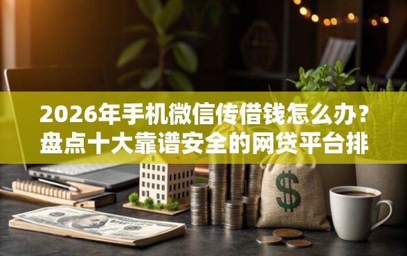 2026年手机微信传借钱怎么办？盘点十大靠谱安全的网贷平台排名不分先后