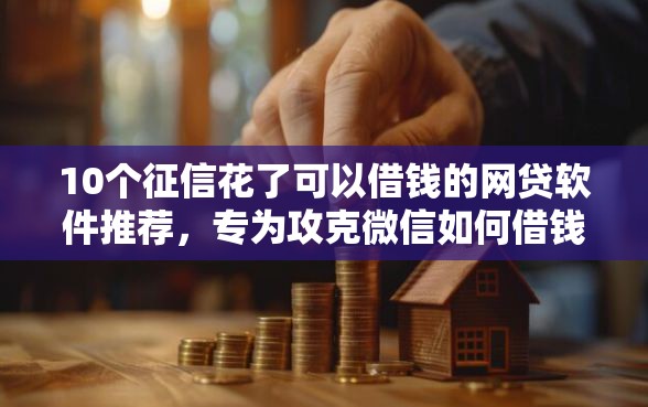 10个征信花了可以借钱的网贷软件推荐，专为攻克微信如何借钱和微粒贷难题