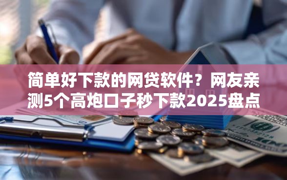 简单好下款的网贷软件？网友亲测5个高炮口子秒下款2025盘点