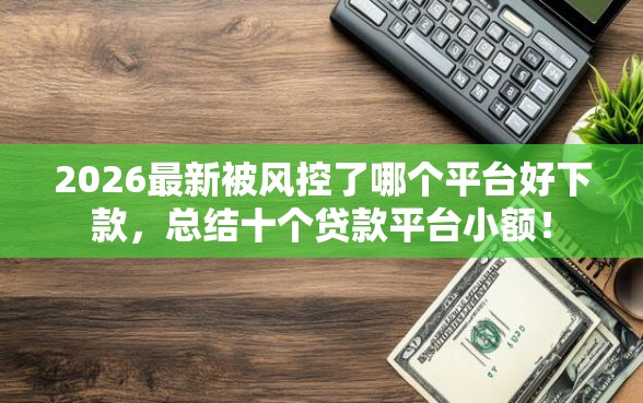 2026最新被风控了哪个平台好下款，总结十个贷款平台小额！