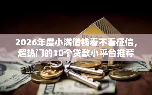 2026年度小满借钱看不看征信，超热门的10个贷款小平台推荐