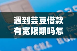 遇到芸豆借款有宽限期吗怎么办？或可尝试这7个黑户信用评分不足能下款的软件