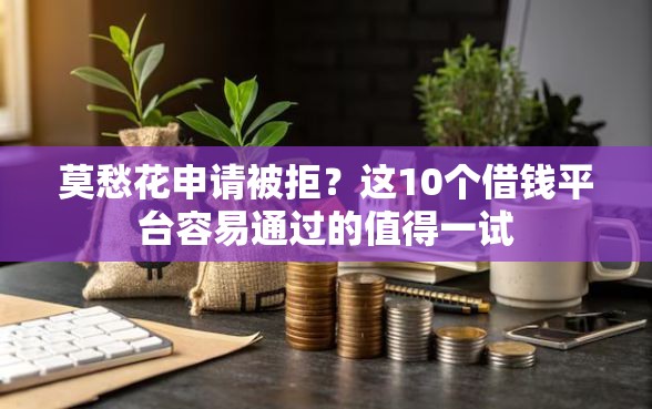 莫愁花申请被拒？这10个借钱平台容易通过的值得一试