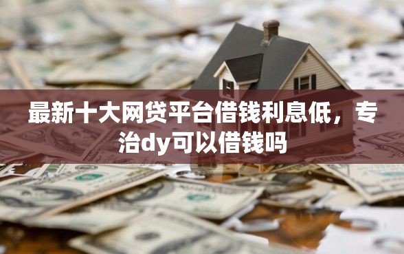 最新十大网贷平台借钱利息低，专治dy可以借钱吗