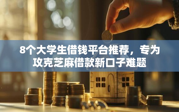 8个大学生借钱平台推荐，专为攻克芝麻借款新口子难题