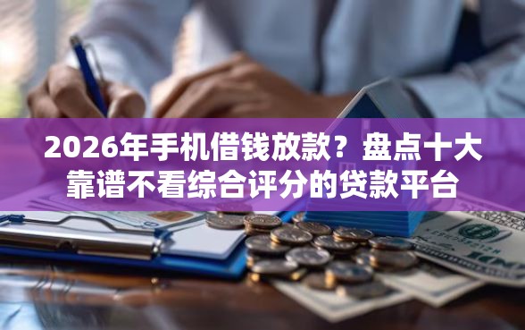 2026年手机借钱放款？盘点十大靠谱不看综合评分的贷款平台