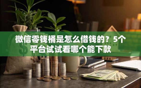 微信零钱桶是怎么借钱的？5个平台试试看哪个能下款