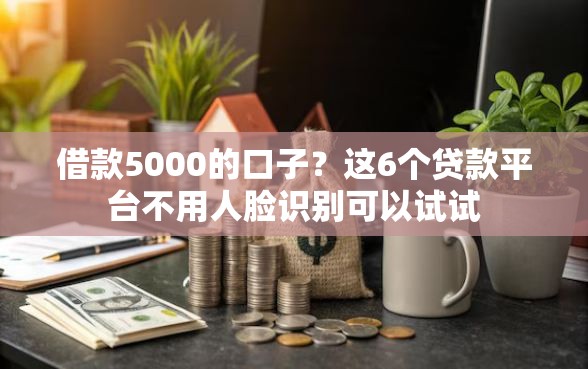 借款5000的口子?这6个贷款平台不用人脸识别可以试试 借款5000的口子?这6个贷款平台不用人脸识别可以试试
