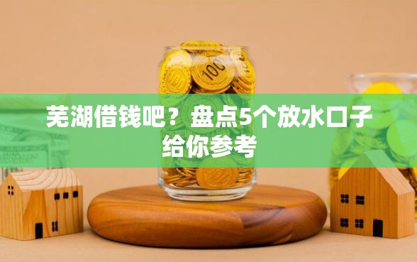 芜湖借钱吧？盘点5个放水口子给你参考