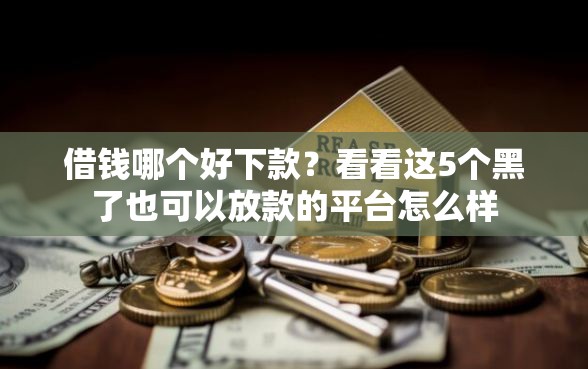 借钱哪个好下款？看看这5个黑了也可以放款的平台怎么样