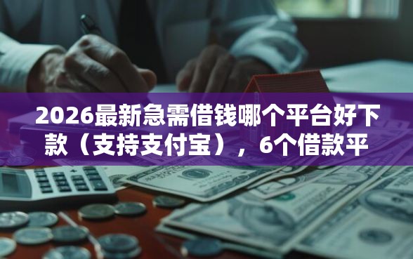 2026最新急需借钱哪个平台好下款(支持支付宝),6个借款平台贷款好通过无私分享 2026最新急需借钱哪个平台好下款(支持支付宝),6个借款平台贷款好通过无私分享