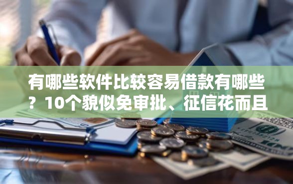有哪些软件比较容易借款有哪些?10个貌似免审批、征信花而且其他软件借不出钱了还可以借到钱100%通过的平台合集 有哪些软件比较容易借款有哪些?10个貌似免审批、征信花而且其他软件借不出钱了还可以借到钱100%通过的平台合集