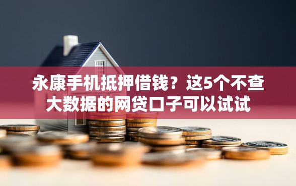 永康手机抵押借钱？这5个不查大数据的网贷口子可以试试