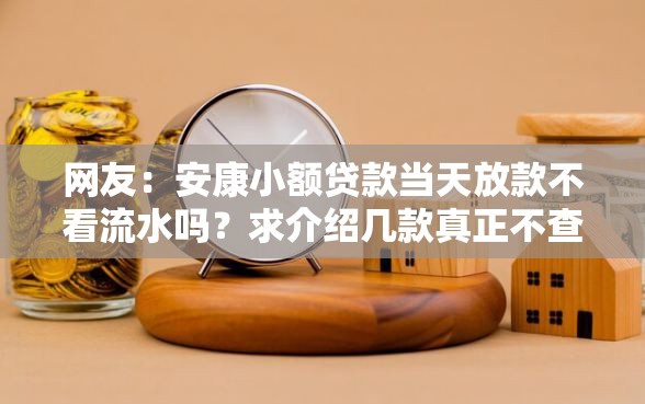 网友：安康小额贷款当天放款不看流水吗？求介绍几款真正不查征信的贷款软件