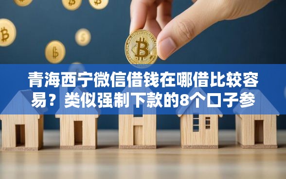 青海西宁微信借钱在哪借比较容易？类似强制下款的8个口子参考