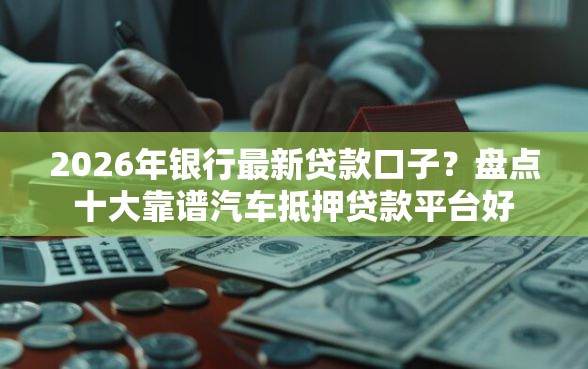 2026年银行最新贷款口子？盘点十大靠谱汽车抵押贷款平台好